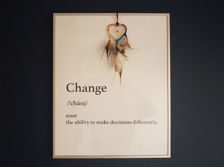 Change - A print made by me